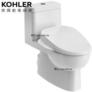 KOHLER Reach 五級旋風單體馬桶 K-3983K-HC-0 搭 C3-150電腦馬桶蓋(管路隱藏版)