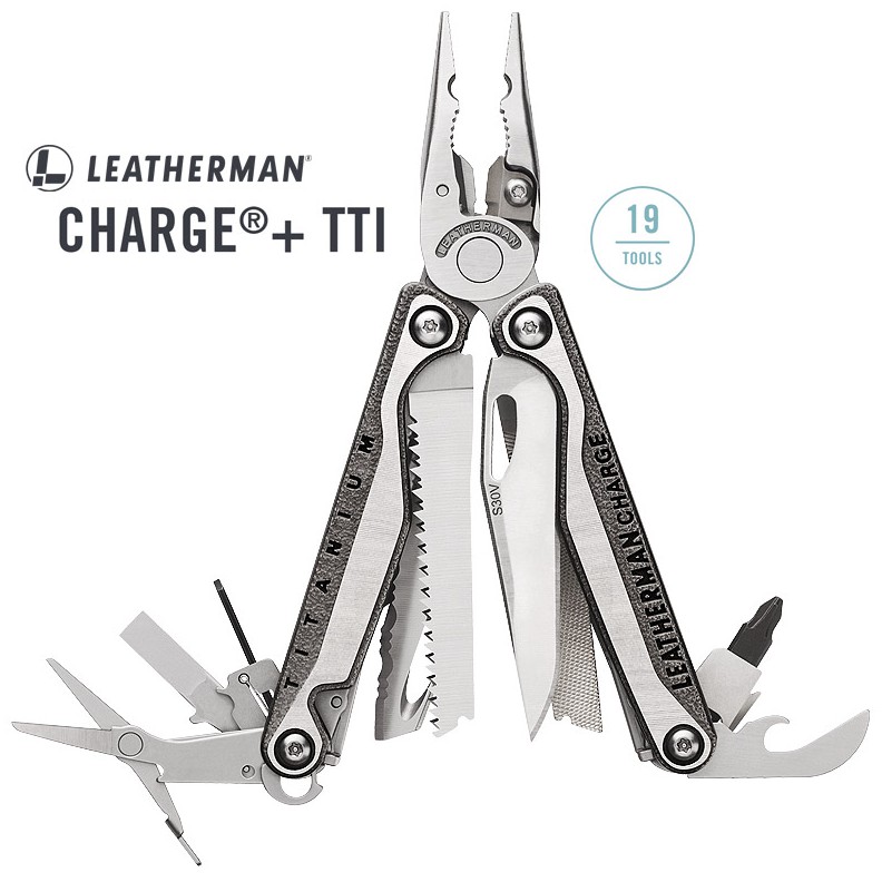 Leatherman 25年保固 Charge TTI Plus 工具鉗 附Bit組 LE 832528 綠野山房