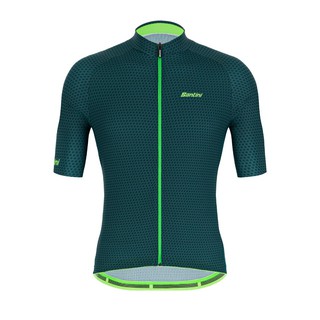 2021 Santini 【因果風箏】短袖車衣- 軍綠