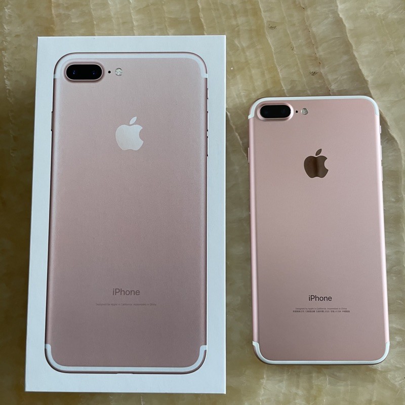 iphone 7 plus 128G 玫瑰金 全新整新機（生產日期2020年）