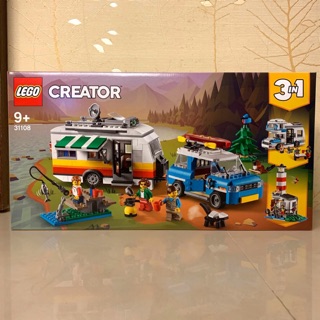 【LETO小舖】樂高 LEGO 31108 CREATOR系列 家庭假期露營車 全新未拆 現貨