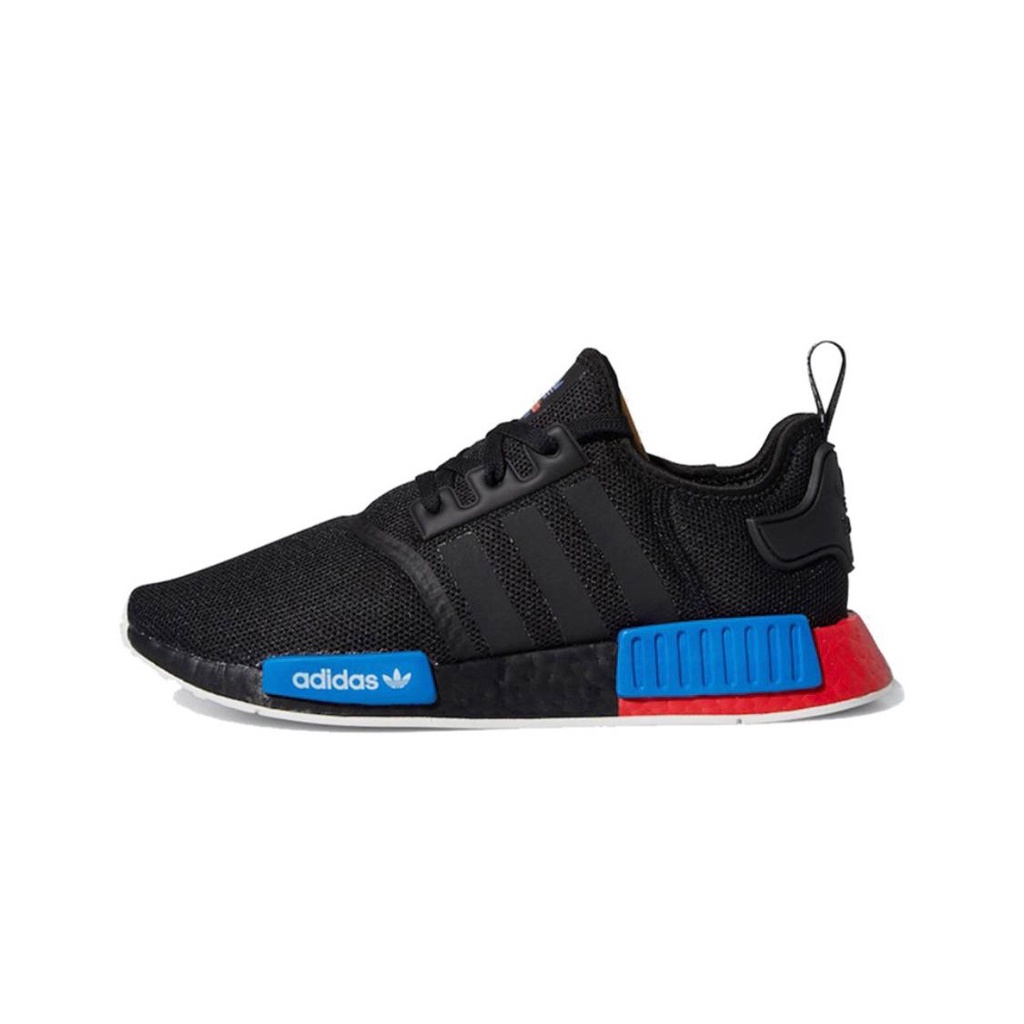  100%公司貨 Adidas NMD_R1 黑藍紅 襪套 針織 跑鞋 緩震 Boost 黑 FX4355 男