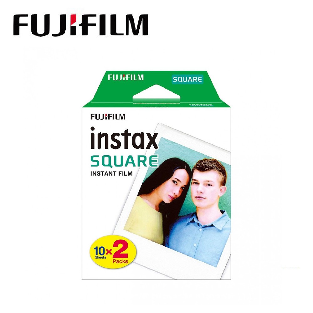 FUJIFILM Instax 拍立得底片 SQUARE SQ【eYeCam】方形空白底片 適用 SQ10 SQ1