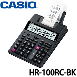 【3CTOWN】公司貨附保卡 含稅 CASIO卡西歐 HR-100RC 事務 打印紙捲機 計算機
