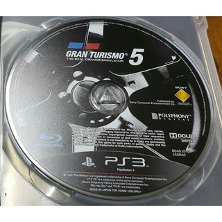 PS3 GAME--GT5-- GRAN TURISMO5跑車浪漫旅5 / 2手
