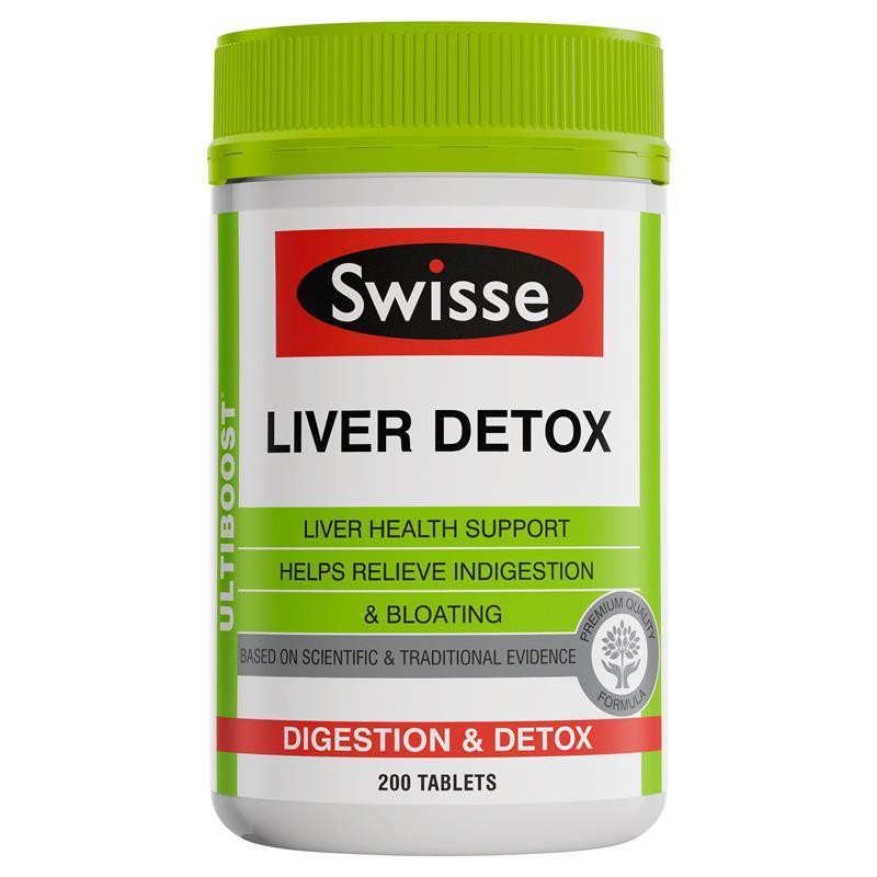現貨 Swisse Ultiboost Liver Detox 肝 [200粒]   澳洲代購 保期2021
