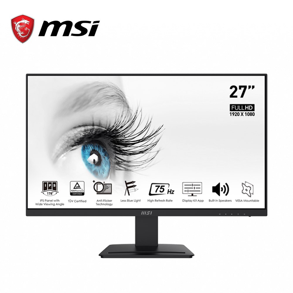 MSI微星 27吋 PRO MP273 商務美型電腦螢幕 現貨 廠商直送