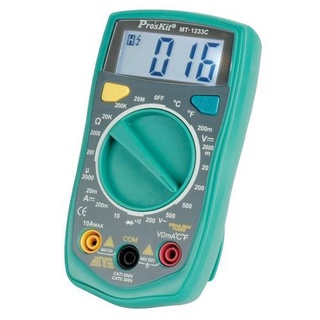 ProsKit寶工 MT-1233C 3又1/2數位電錶 (帶溫度測試)原價550(省100)