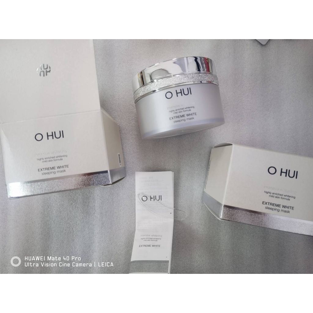 OHUI 歐蕙晚安面膜100ml EXTREME WHITE Sleeping Mask 晶緻瑩透睡眠面膜 現貨