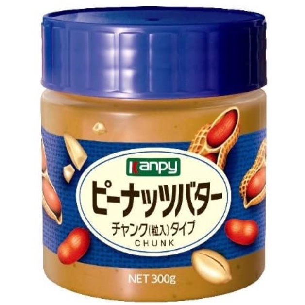 | 現貨+預購 | 日本 Kanpy 加藤 顆粒 花生醬 花生抹醬 300g 花生顆粒 果醬 滑順好抹開 吉比