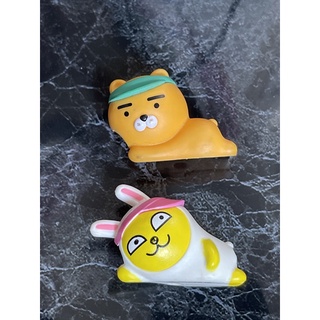 《二手》Kakao friends咬線磁鐵公仔 （兩隻不拆售）