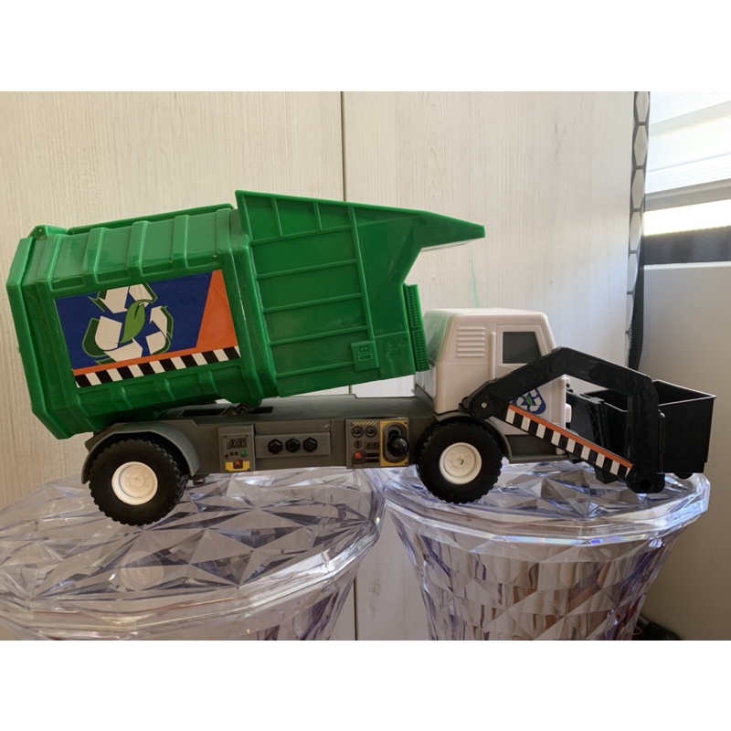 含運轉售｜好市多 緊急救援機動玩具車 資源回收車 垃圾車 音效交通車
