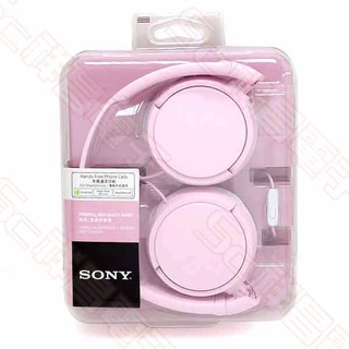 【祥昌電子】SONY 耳罩式立體聲耳機 耳罩式耳機 全罩式耳機 折疊式耳機 MDR-ZX110AP (粉色)