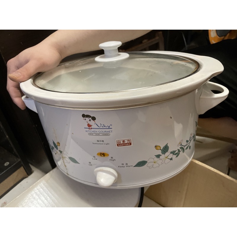義大利式陶瓷電燉鍋 移動式陶瓷 保溫 煲湯