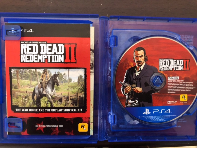 Ps4 碧血狂殺2 Red Dead Redemptin 2 蝦皮購物