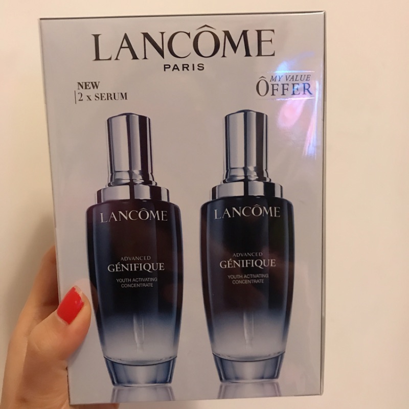 Lancôme 蘭蔻超強基因未來小黑瓶100ml 2罐