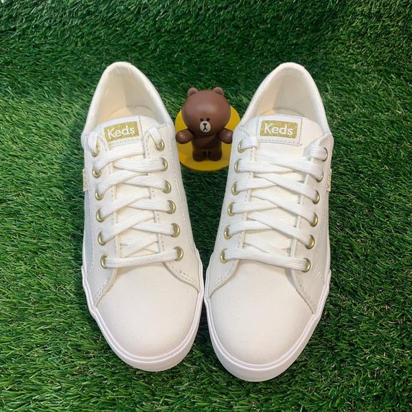 [喬比熊]Keds JUMP KICK DUO 簡約有機棉厚底鞋(9212W123282)