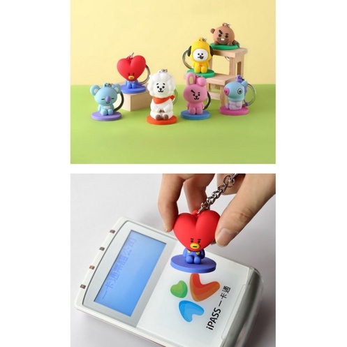 （現貨）BT21 立體造型一卡通