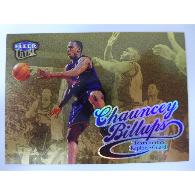 ~ Chauncey Billups ~ NBA球星/昌西·畢拉普斯 1998-99年Ultra 金版特殊卡