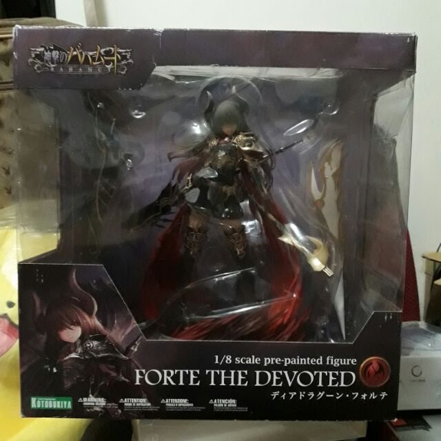 法爾緹暗黑龍騎士神擊巴哈姆特之怒forte The Devote 巨無霸公仔港版 蝦皮購物