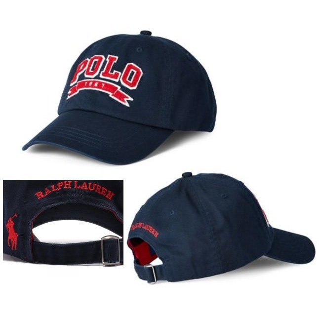 Polo Ralph Lauren 成人 棒球帽 鴨舌帽 老帽 帽子 藍 現貨