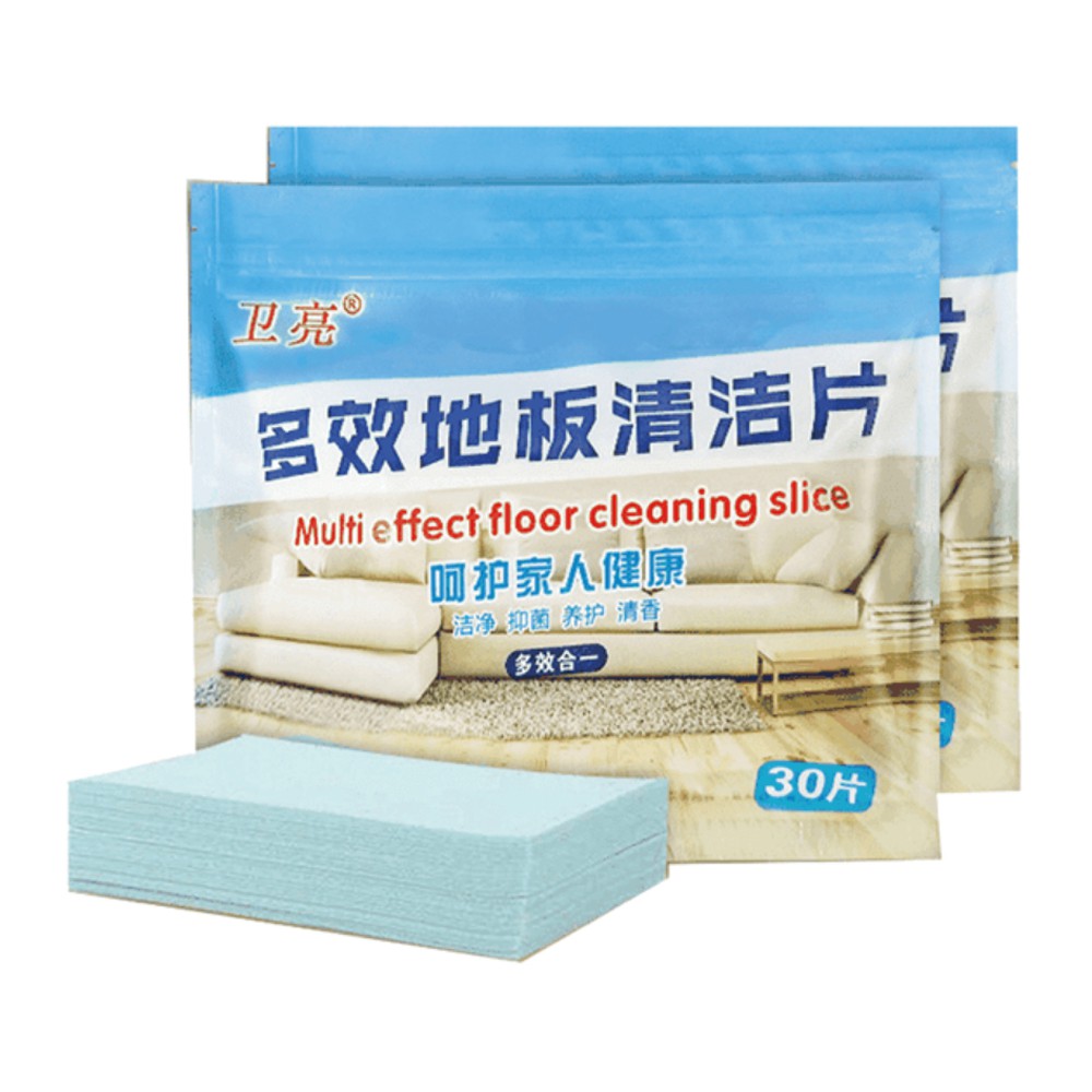 多效合一地板清潔片 去霉防潮強力去汙清潔片 磁磚木地板清潔