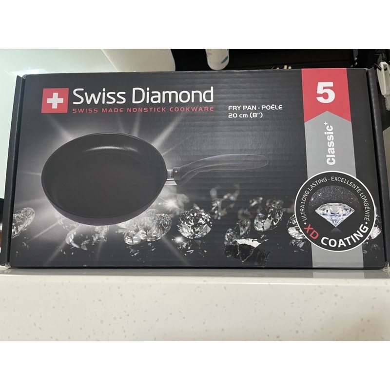 Swiss Diamond XD系列 20cm 煎鍋(全新)電磁爐、瓦斯爐適用