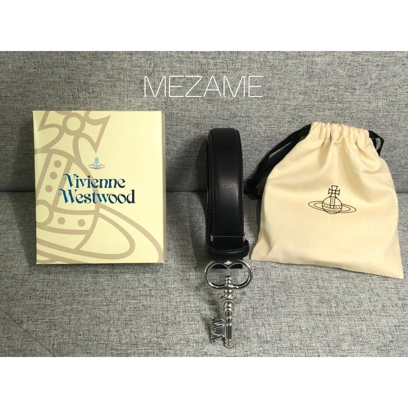 [MEZAME] 賠售圈粉 日本 Vivienne westwood 皮帶 鑰匙 女生 男生 OUTLET B品 代購