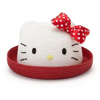 現貨 日本帶回 三麗鷗 Hello kitty 兒童 編織造型帽子