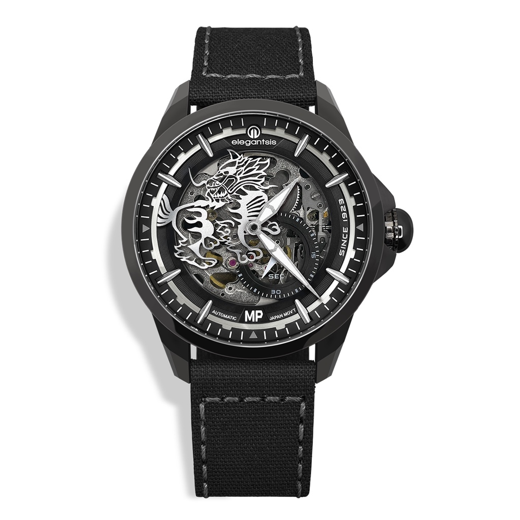 【ELEGANTSIS 愛樂時】憲兵特別限定款 機械錶(ELJX65AS-MP-8G02LC)實體店面出貨