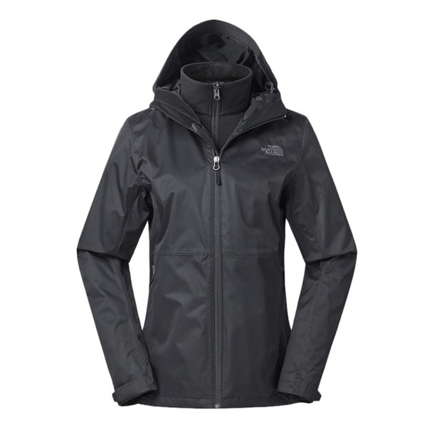 The North Face 女 防水保暖三合一外套 黑 NF0A3V9DKX7