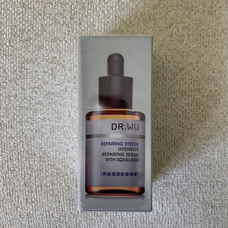 DR. WU角鯊潤澤修復精華 30ml 全新未開封