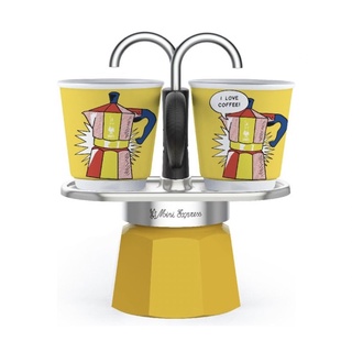 義大利🇮🇹 bialetti Liechtenstein 列支敦士登 新款雙杯摩卡壺 適用感應式電磁爐、瓦斯爐 #摩卡壺
