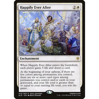 MTG 魔法風雲會 ELD 艾卓王權 #16 [R] 圓滿結局 Happily Ever After めでたしめでたし