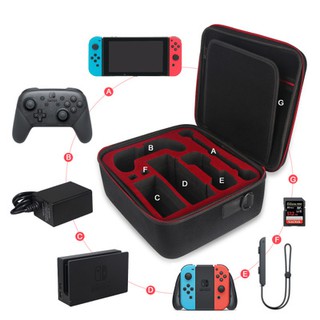 【DOBE】Switch主機收納包 斜挎包 多功能EVA收納包TNS-1898 硬殼 現貨 可斜背外出 外出包