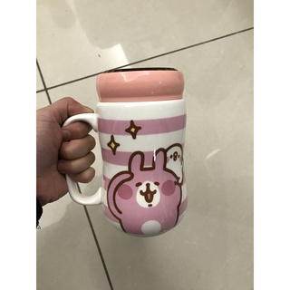 卡娜赫拉鏡面陶瓷馬克杯500ml 正版陶瓷馬克杯 杯子 水杯 咖啡杯