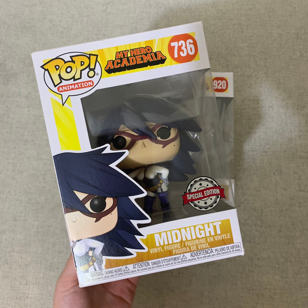 Rd 現貨全新funko Pop 我的英雄學員老師教職員雄英高中9 736 禮物麥克風午夜時分 蝦皮購物