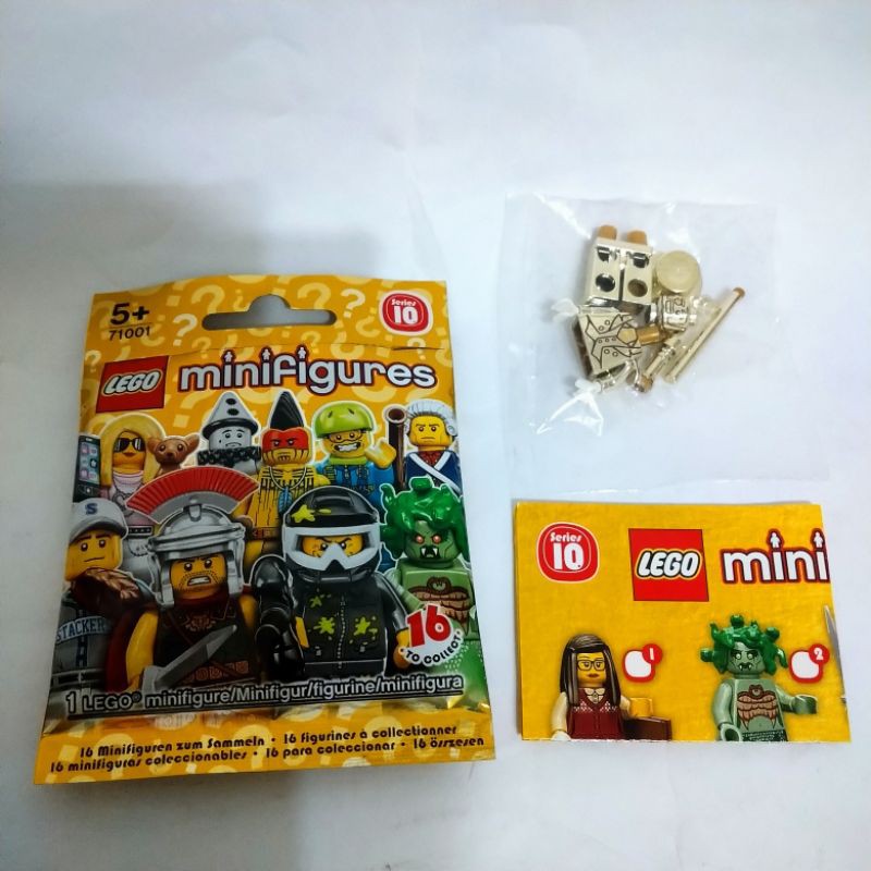 正版 在台現貨 樂高 lego 71001 MR.GOLD 金先生 第十代 人偶包 隱藏 鍍金 絕版 稀有