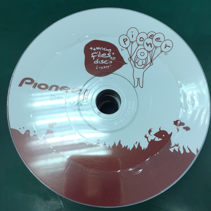 Pioneer 先鋒 DVD-R 16X 燒錄光碟片 4.7GB 10入裝