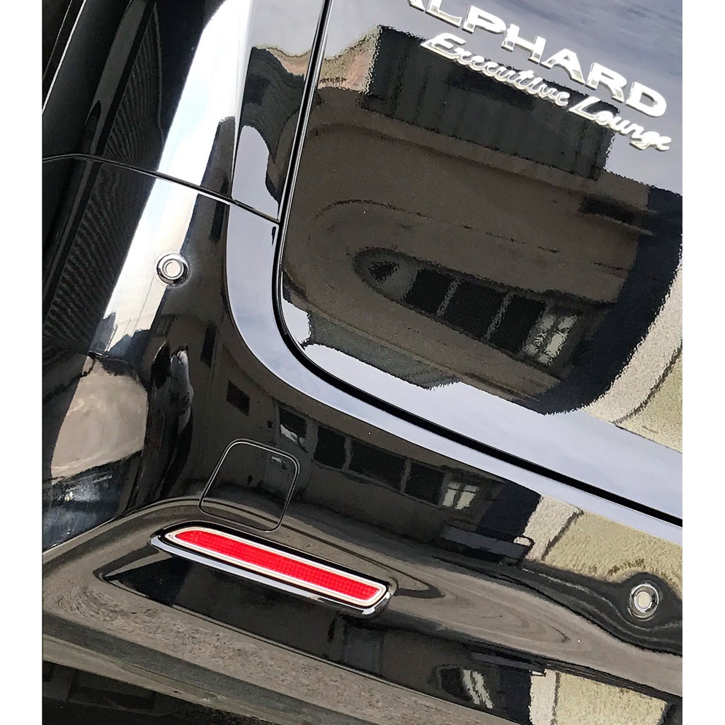 JR-佳睿精品 2021 22 Toyota Alphard 阿法 改裝 鍍鉻 後反光片框 後保桿飾框 飾貼 貼片