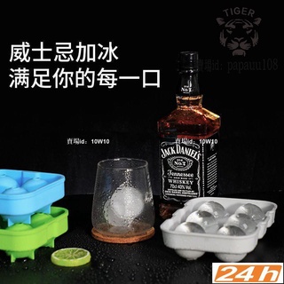 可開發票 💯熱賣🔥冰球冰塊模具大製冰器食品級矽膠網紅神器威士忌圓形家用無氣泡-品質保證.papauu108