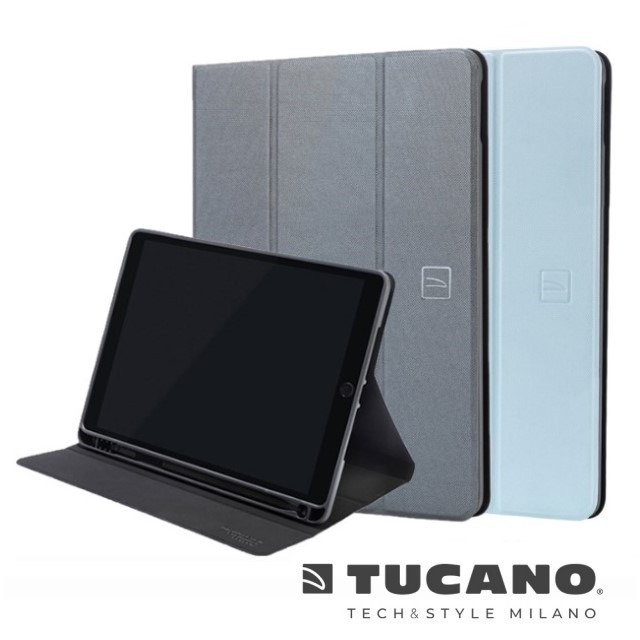 義大利TUCANO iPad 10.2吋 (7/8/9th) Up Plus 平板防摔保護掀蓋皮套
