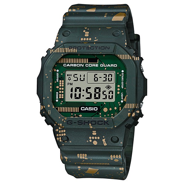 【CASIO】G-SHOCK 首款「替換式錶圈 / 錶帶組」DWE-5600CC-3 台灣卡西歐公司貨