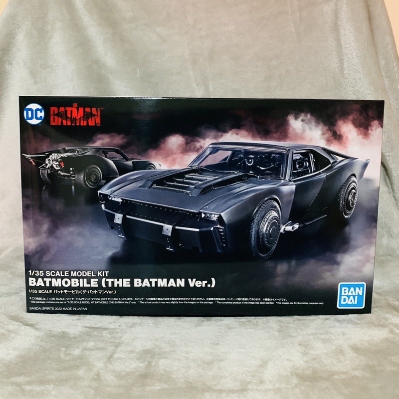 全新 現貨 BANDAI 萬代 1/35 DC 2022 蝙蝠車 羅伯派汀森 THE BATMAN 蝙蝠俠電影 組裝模型