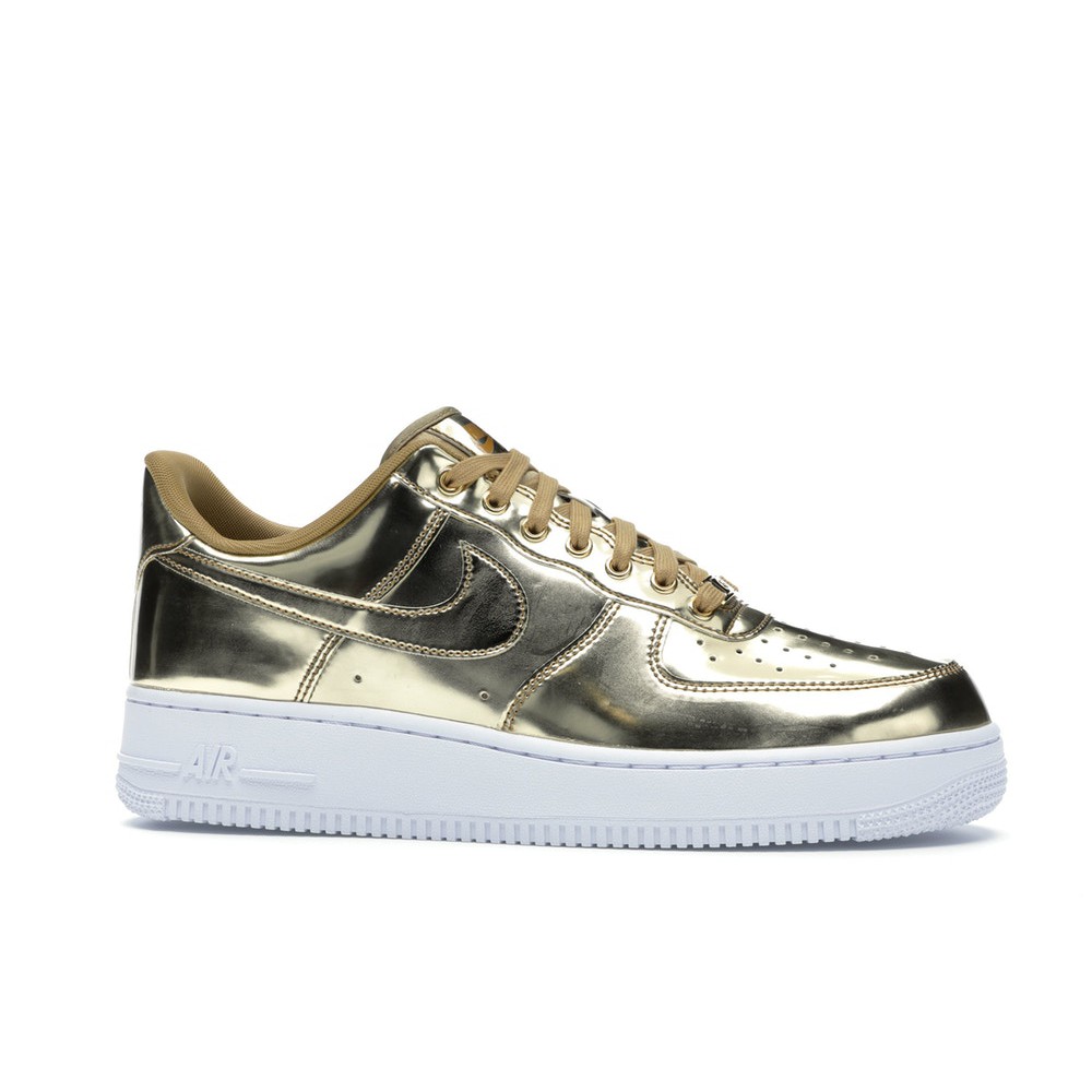 nike air force 1 low metallic gold
