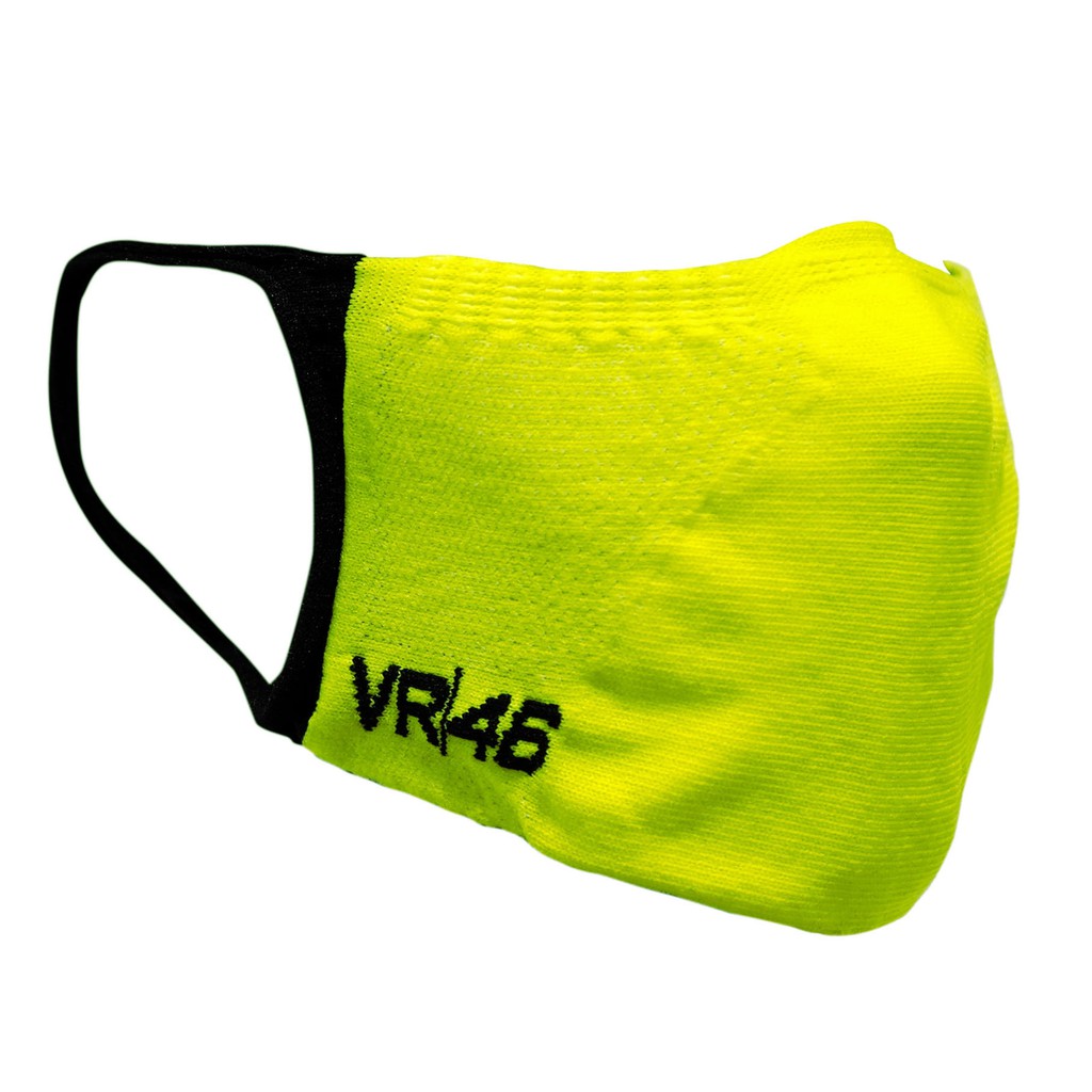 【德國Louis】VR46摩托車騎士面罩 螢光黃羅西Rossi透氣舒適社交口罩可洗編號20919217 20919218