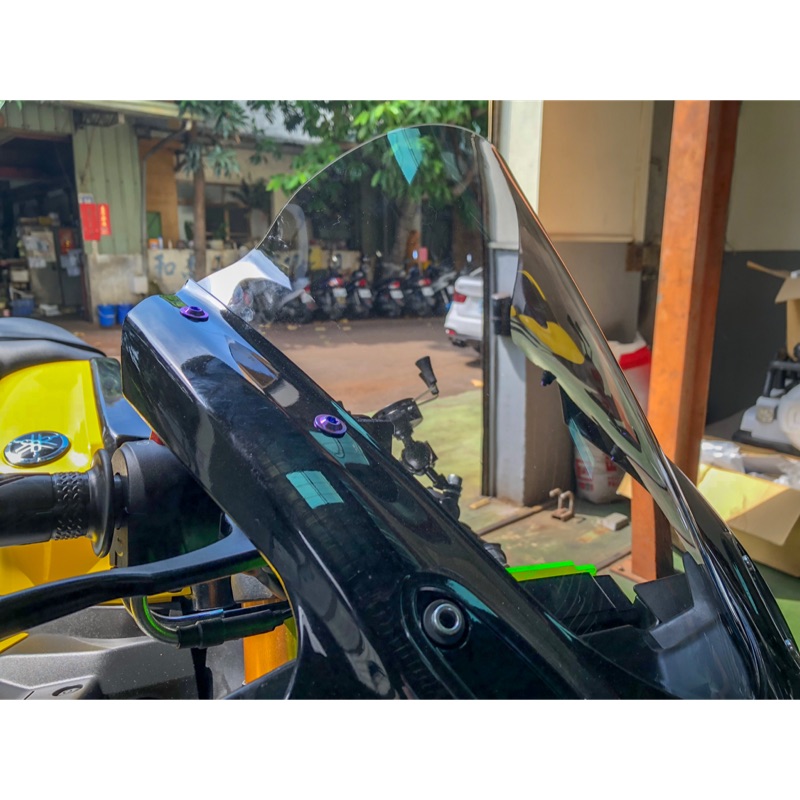 Yamaha r15 v3 加高風鏡