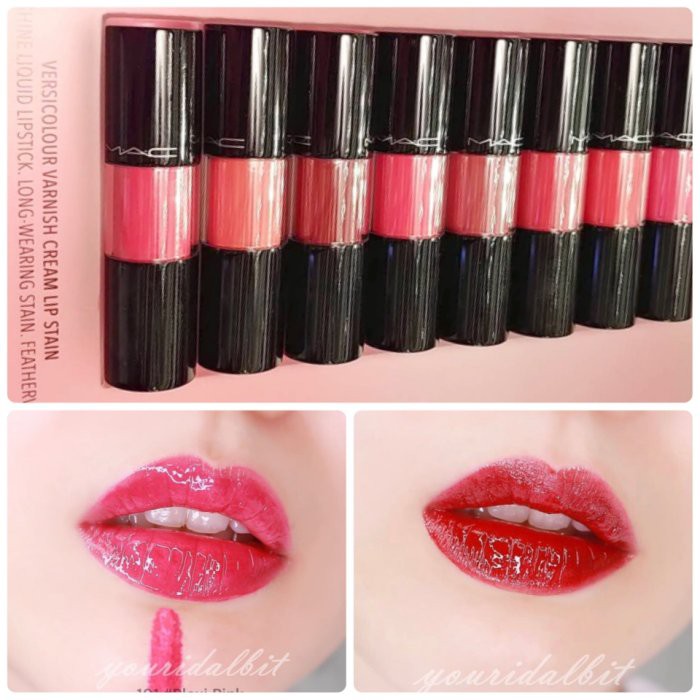 106 現貨短期 韓羽代購 Mac 12h染唇露唇釉唇膏versicolour Varnish 共8色 蝦皮購物