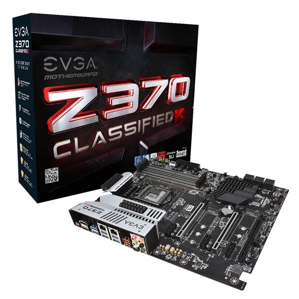 EVGA 艾維克 Z370 Classified K 高階 電競 超頻 主機板