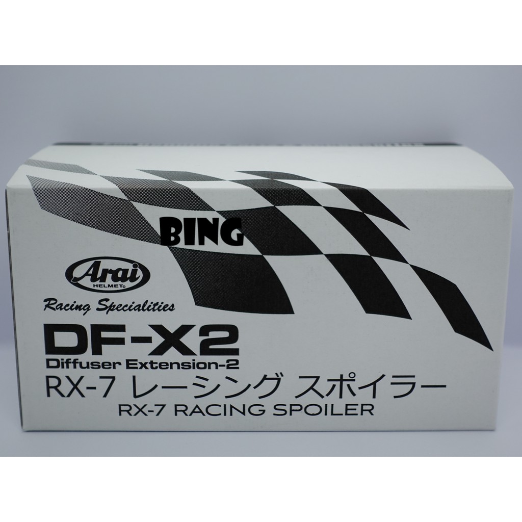 【現貨 可刷卡】 Arai RX-7X  RX7X VZ VZ-RAM 原廠貨 鴨尾 擾流片 大鴨尾 DF-X2